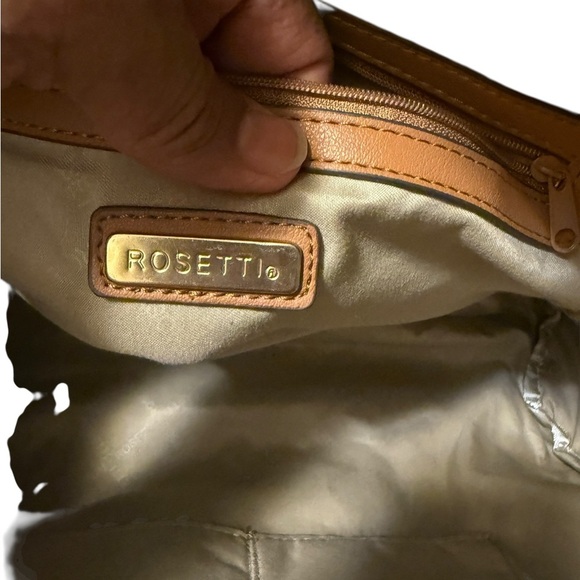 Rosetti Cremini Coffee
Bag Tan Janet Double Large
Satchel Purse Textured Tote - Picture 15 of 16